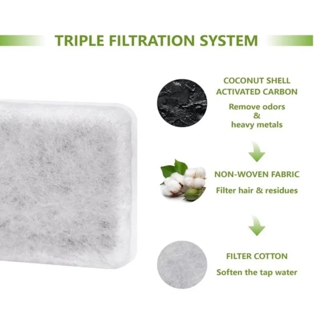 💦OSTER💦 REPLACEMENT CHARCOAL PET FOUNTAIN + DISPENSER WATER FILTERS🐾